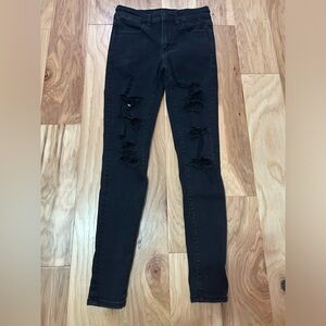 American Eagle Skinny Black Jeans